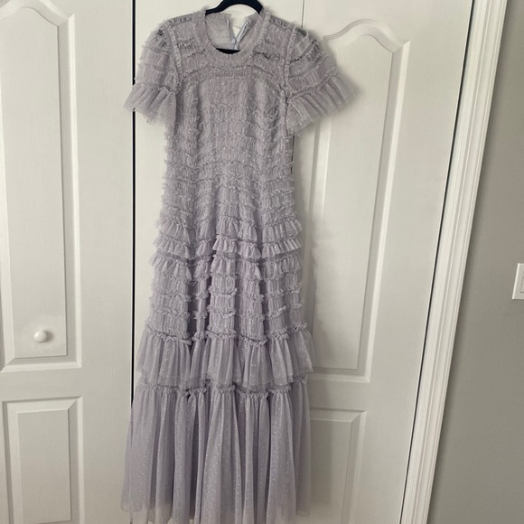 Blue Needle and Thread Valentine Ruffle Gown - Picture 5 of 12